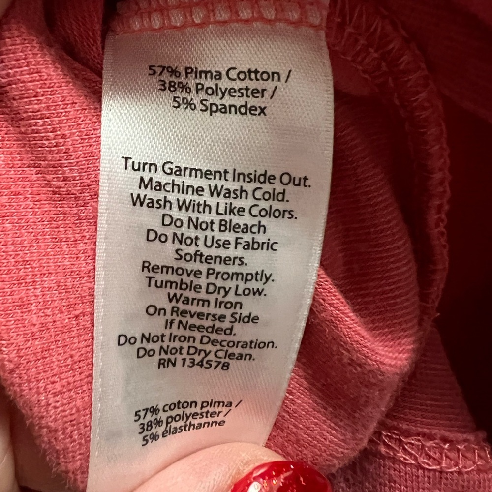 VV Edgartown Long-Sleeve Hoodie Tee Medium 12-14 - Picture 6 of 6